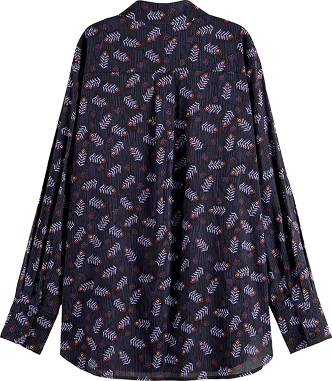 Scotch & Soda Blouse Zwart 176846 6729